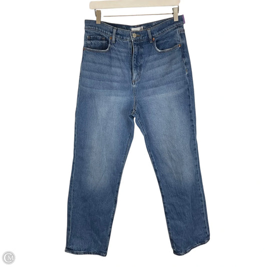 Jeans Wide Leg By Loft In Blue Denim, Size: 8