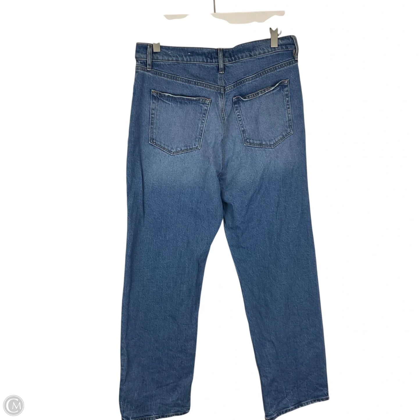 Jeans Wide Leg By Loft In Blue Denim, Size: 8