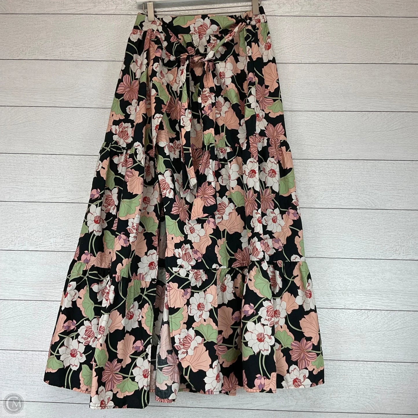 Skirt Maxi By Who What Wear In Floral Print, Size: Xs