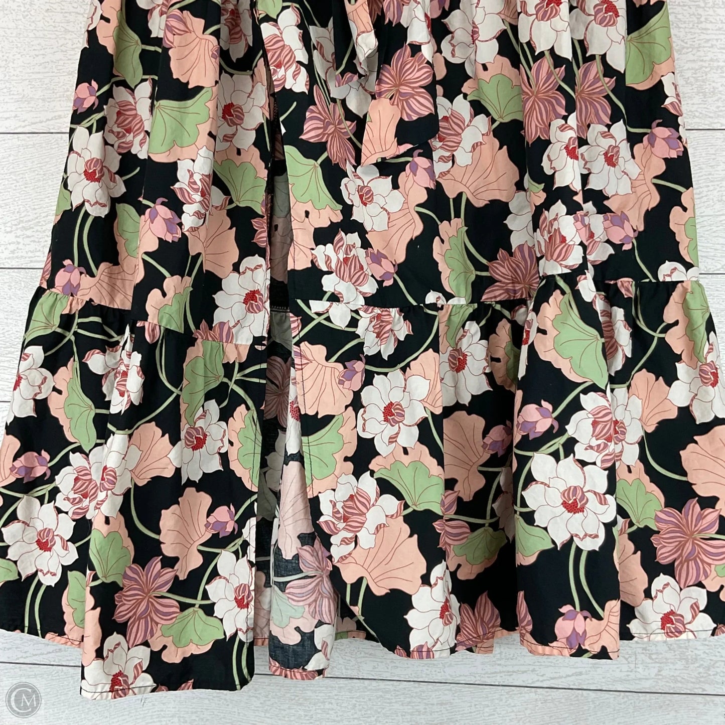 Skirt Maxi By Who What Wear In Floral Print, Size: Xs
