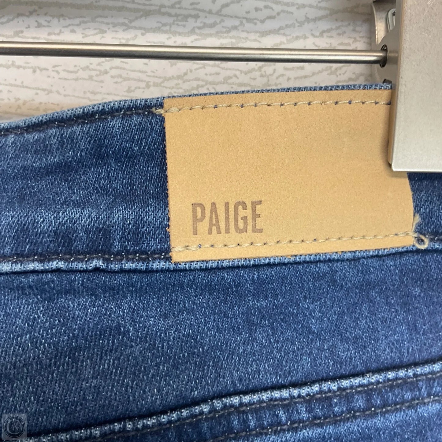 Jeans Flared By Paige In Blue Denim, Size: 6