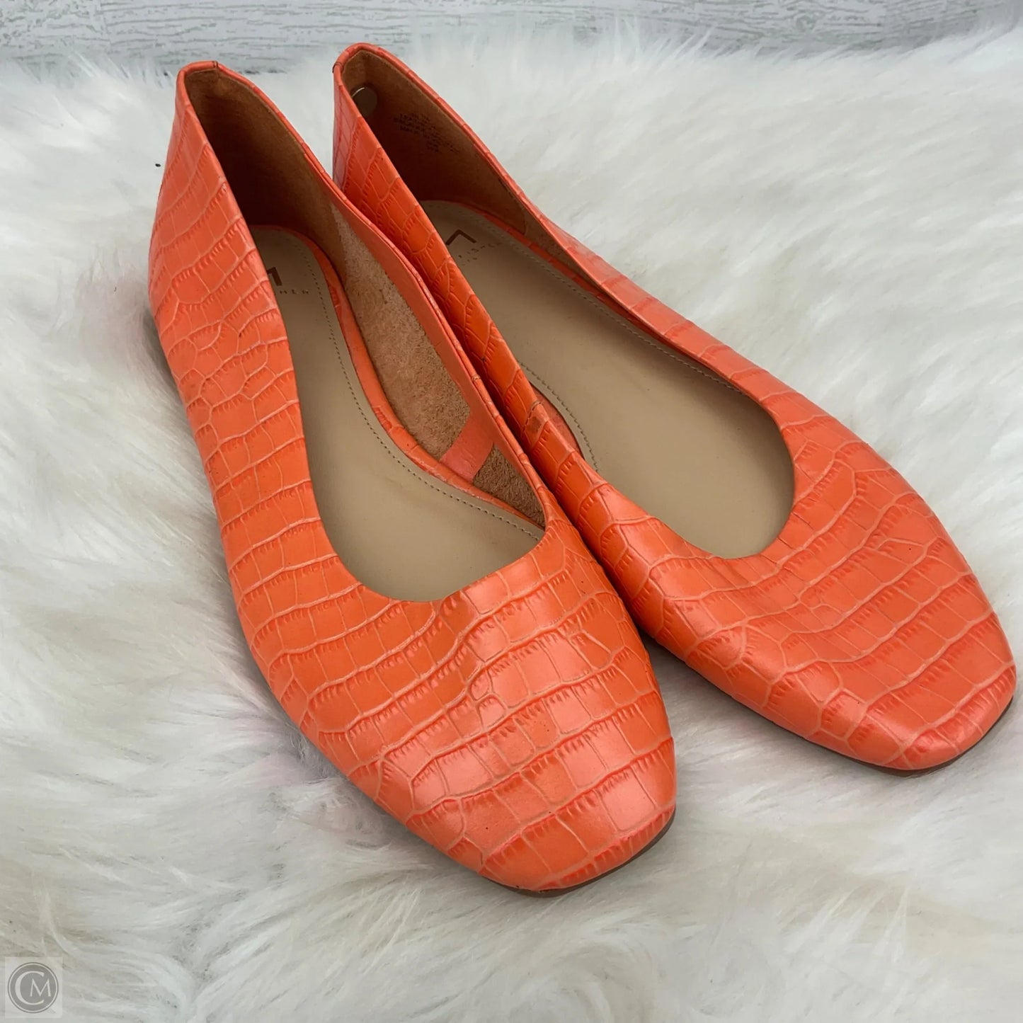 Shoes Flats By Marc Fisher In Orange, Size: 7