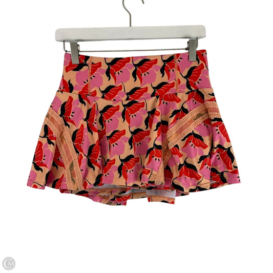 Skort By Free People In Orange, Size: M
