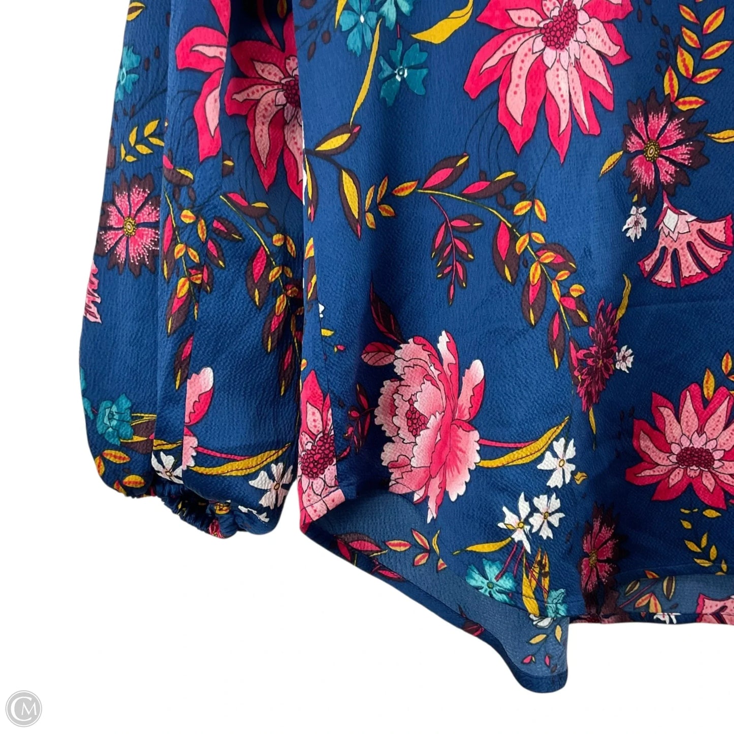 Top Long Sleeve By Loft In Blue, Size: S