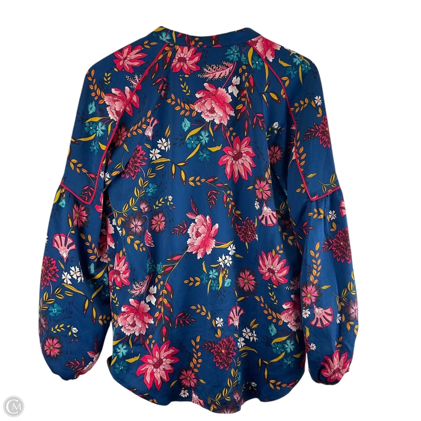 Top Long Sleeve By Loft In Blue, Size: S