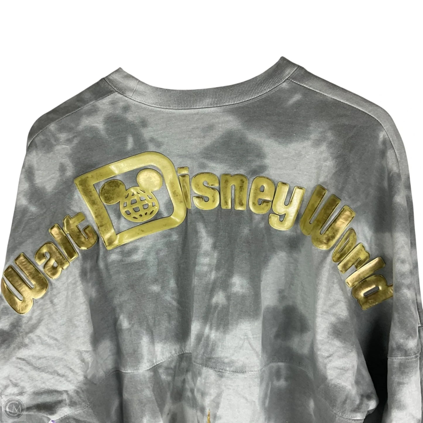 Sweatshirt Crewneck By Disney Store In Grey, Size: L