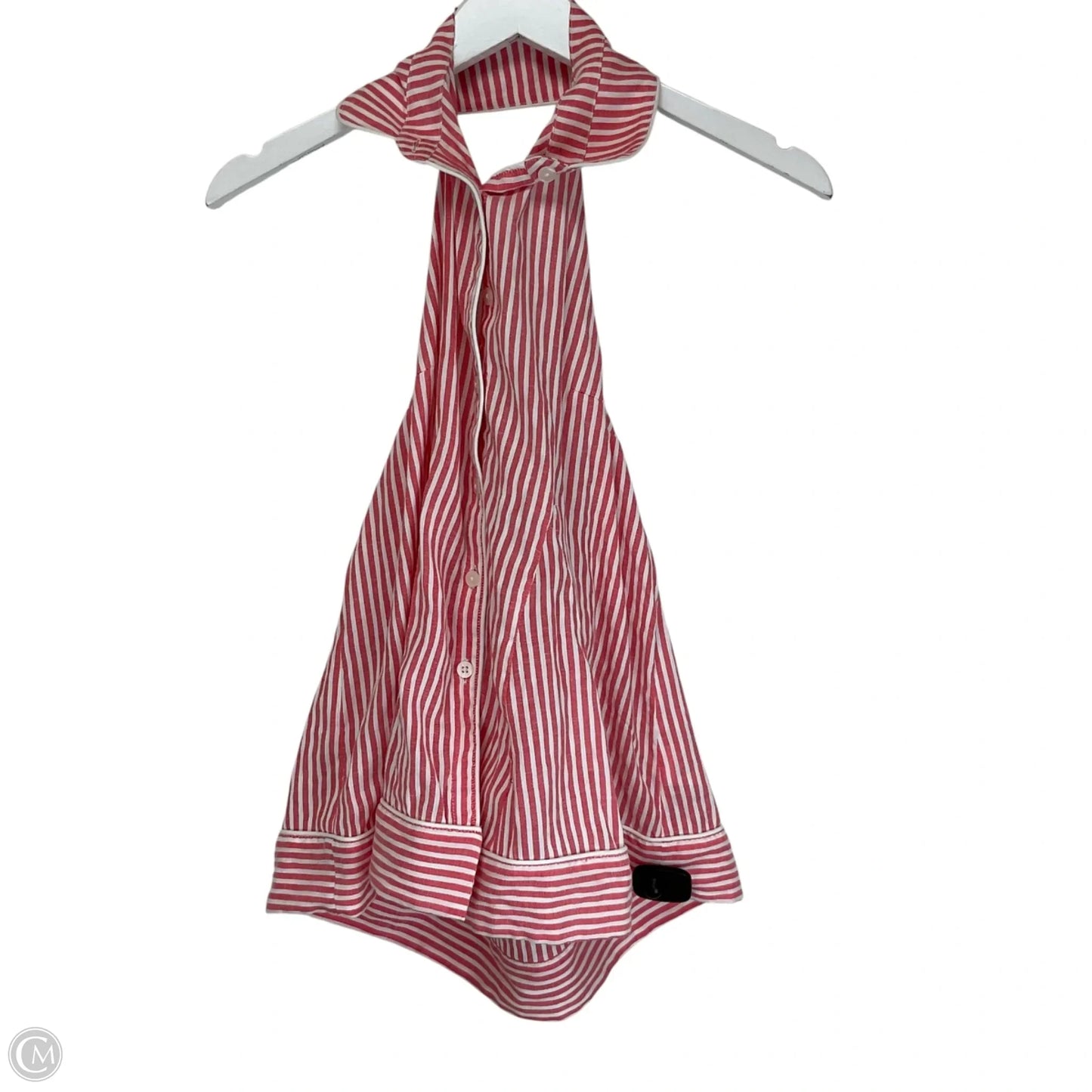 Top Sleeveless By Anthropologie In Striped Pattern, Size: Xxs