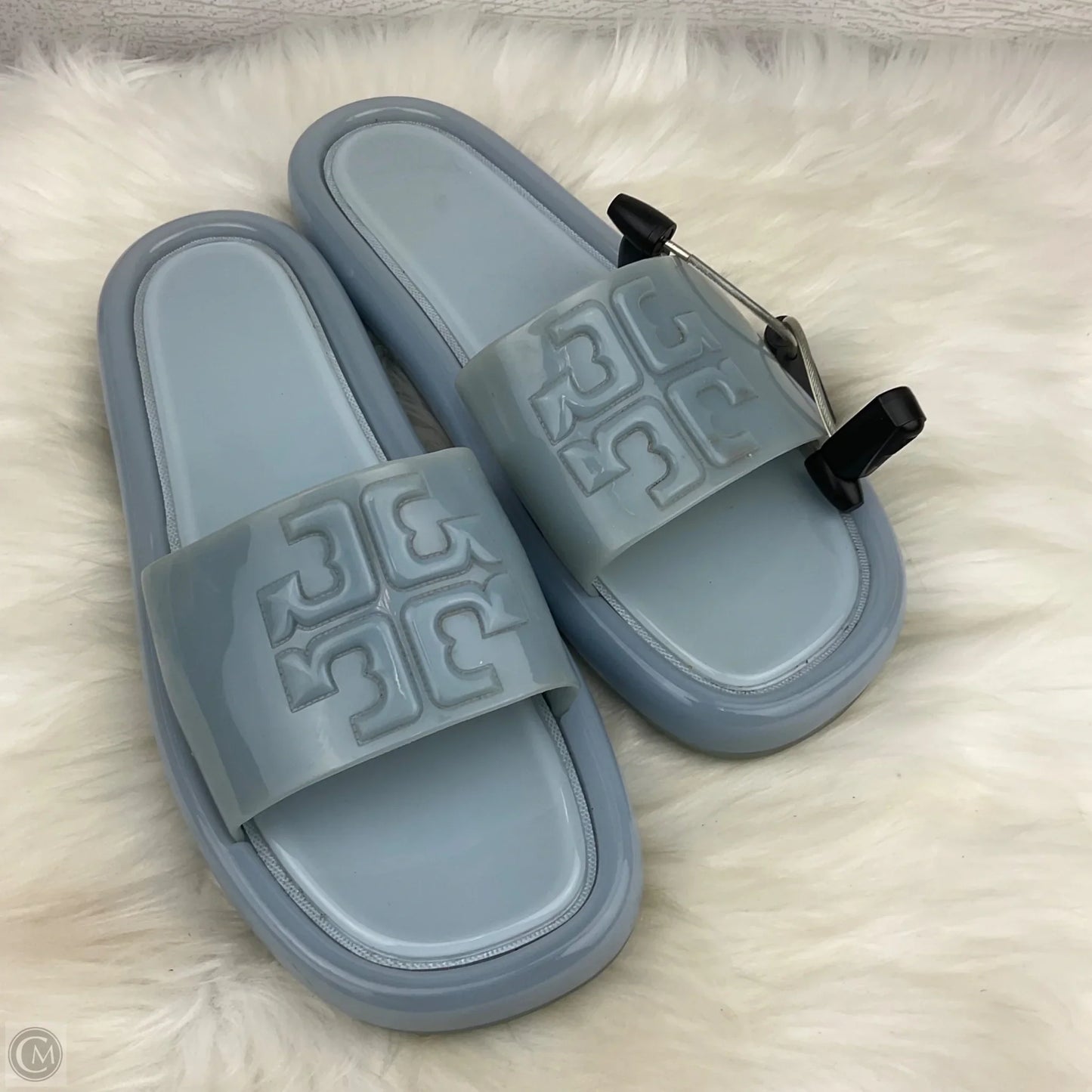 Sandals Designer By Tory Burch In Blue, Size: 12