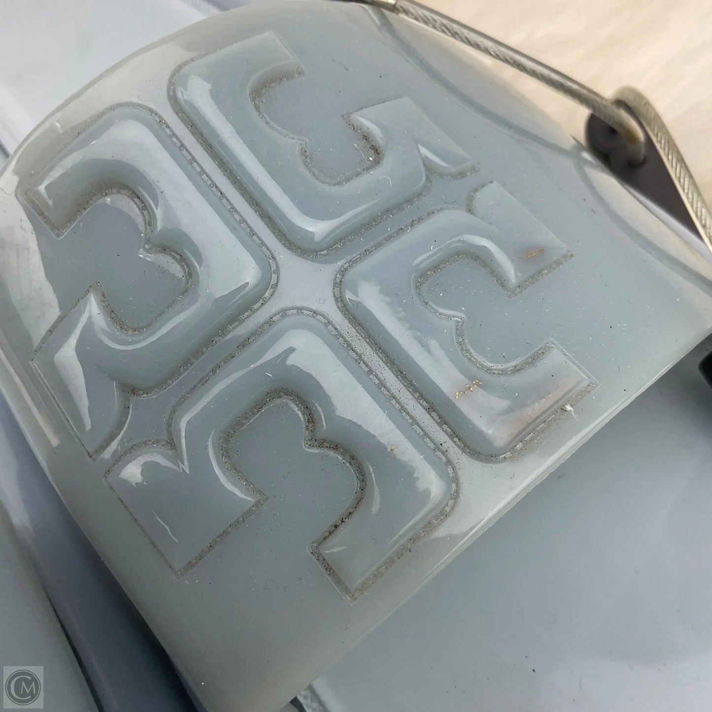 Sandals Designer By Tory Burch In Blue, Size: 12