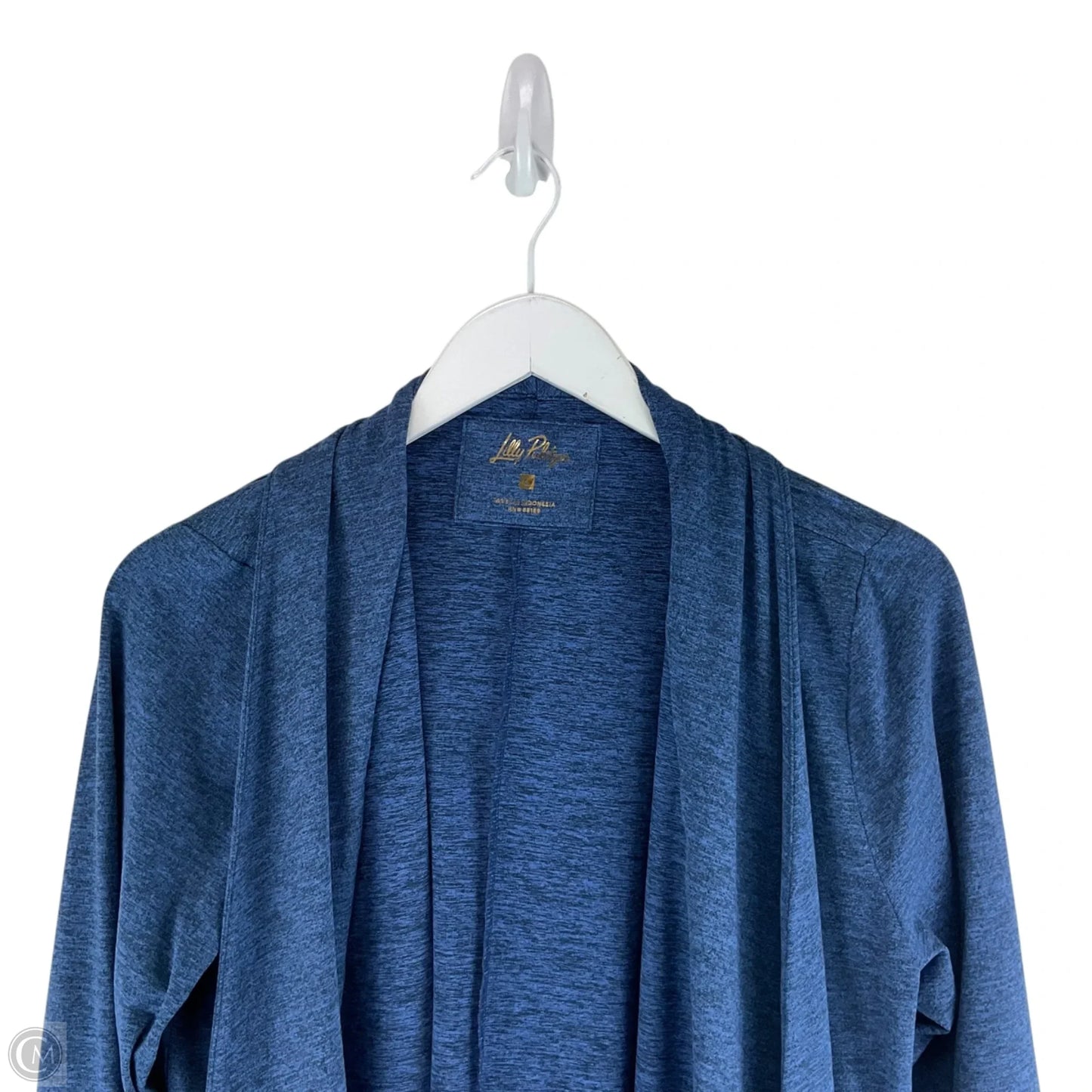 Cardigan Designer By Lilly Pulitzer In Blue, Size: L