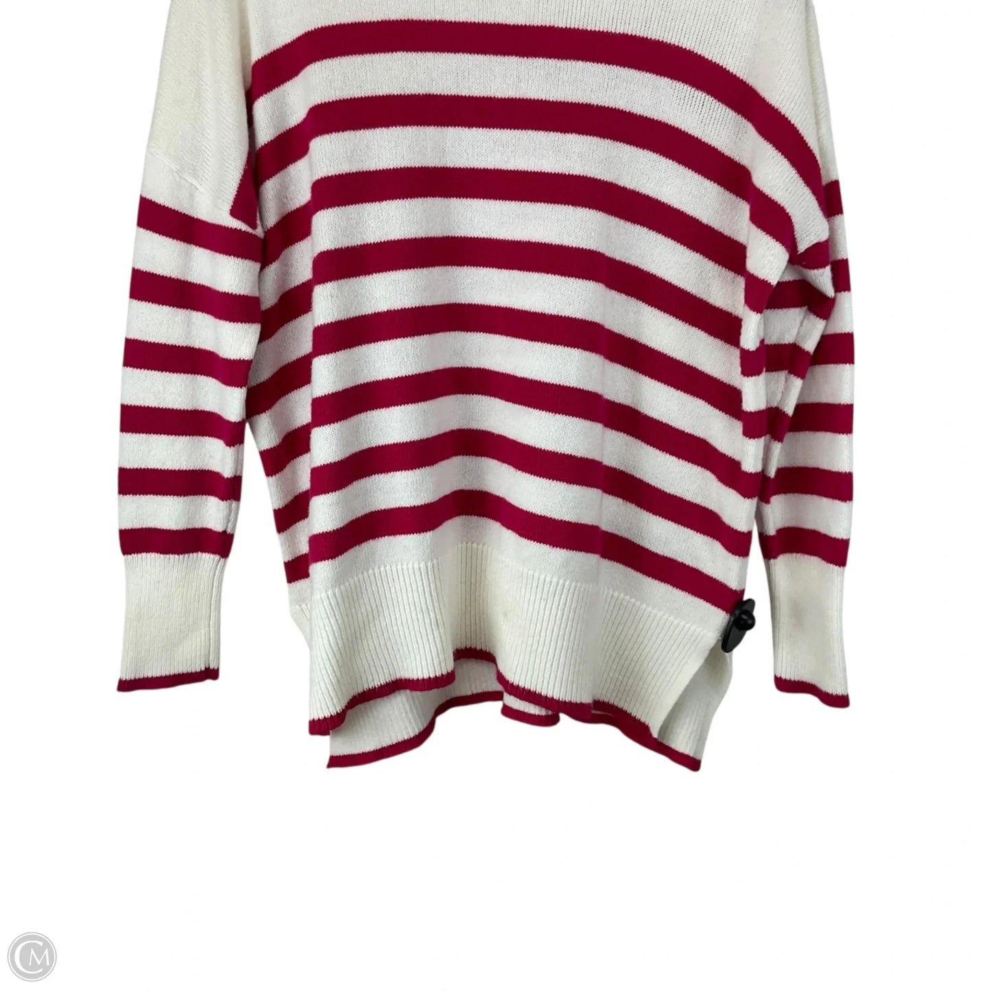 Sweater Designer By Lilly Pulitzer In Striped Pattern, Size: L