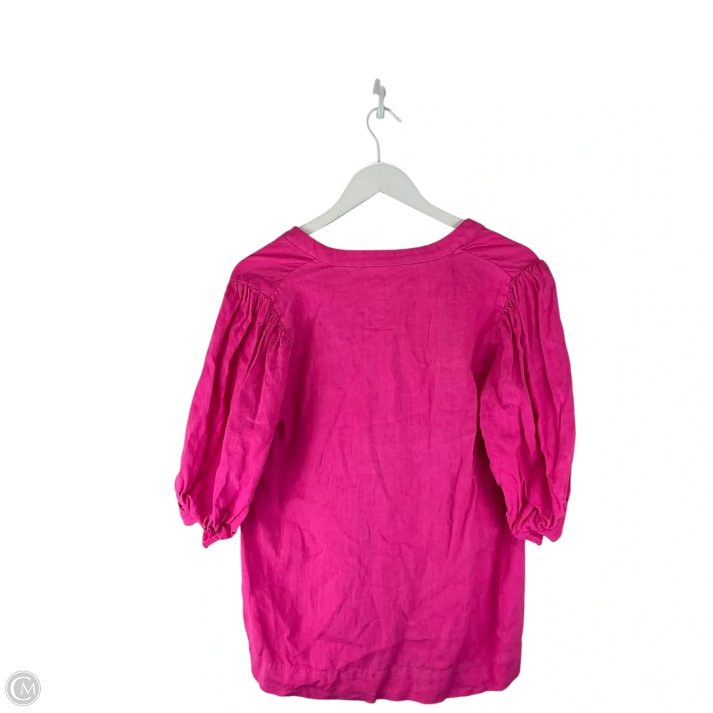 Top Short Sleeve Designer By Lilly Pulitzer In Pink, Size: 10