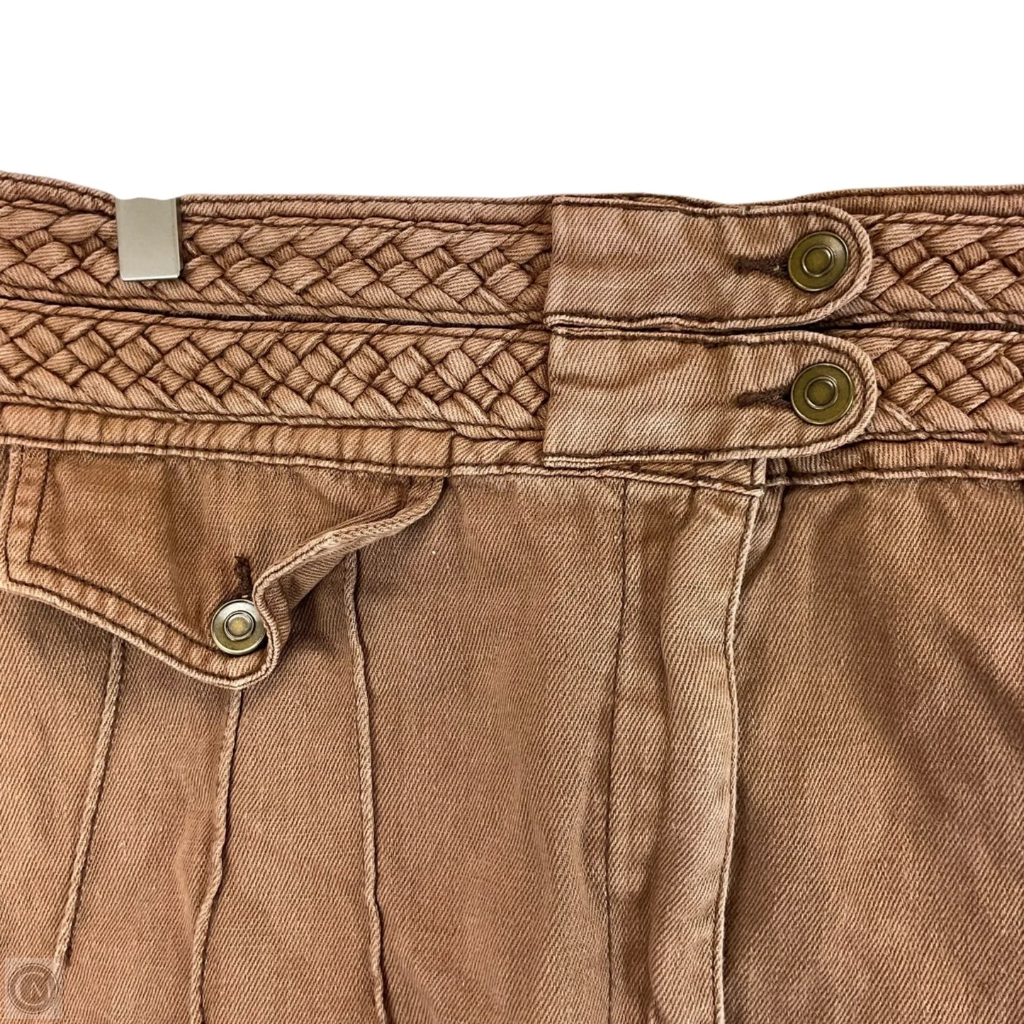 Skirt Mini & Short By Free People In Brown, Size: 10