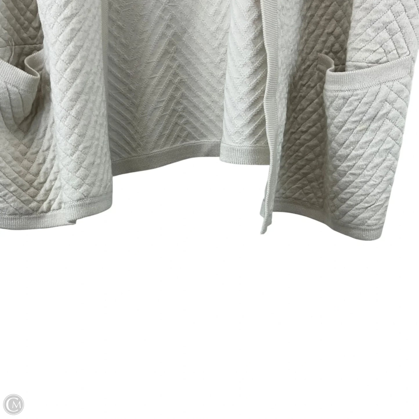 Cardigan By Eileen Fisher In Cream, Size: M