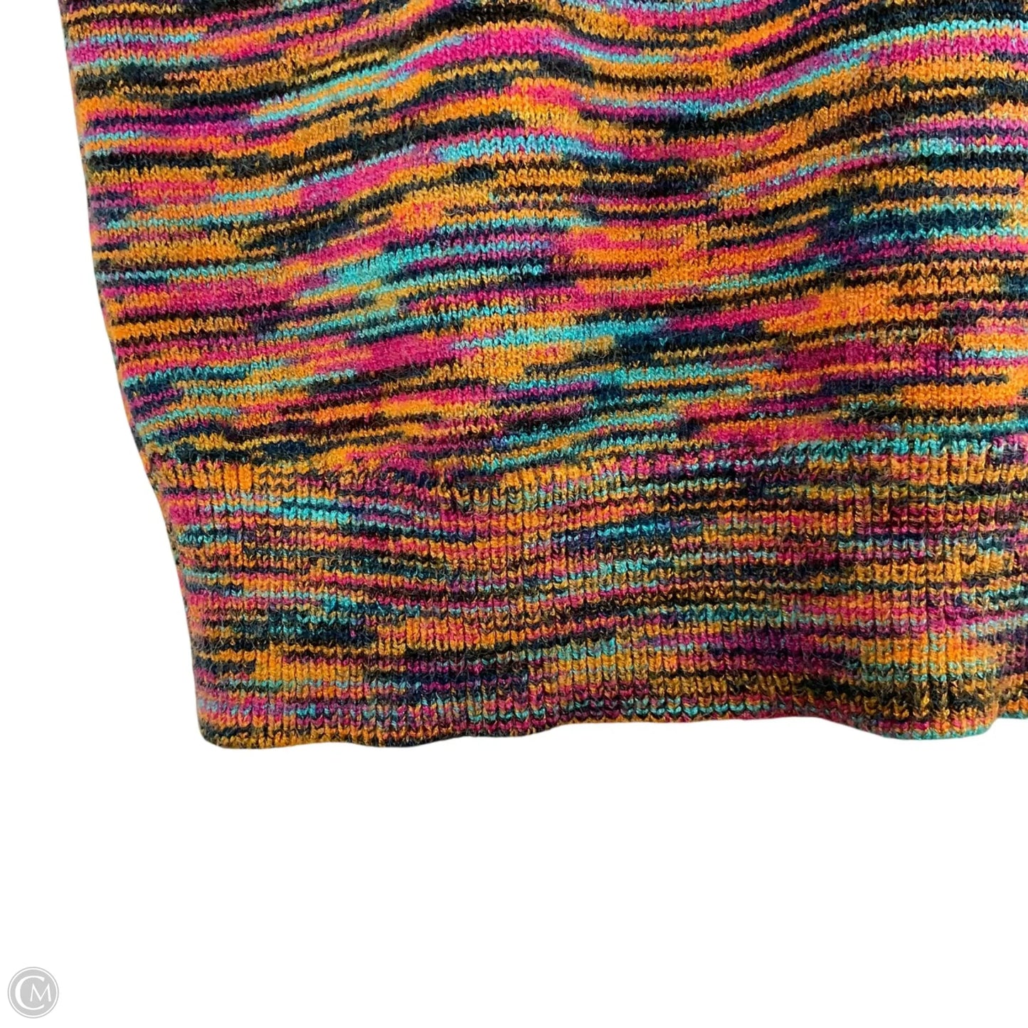 Top Short Sleeve By Anthropologie In Multi-colored, Size: M