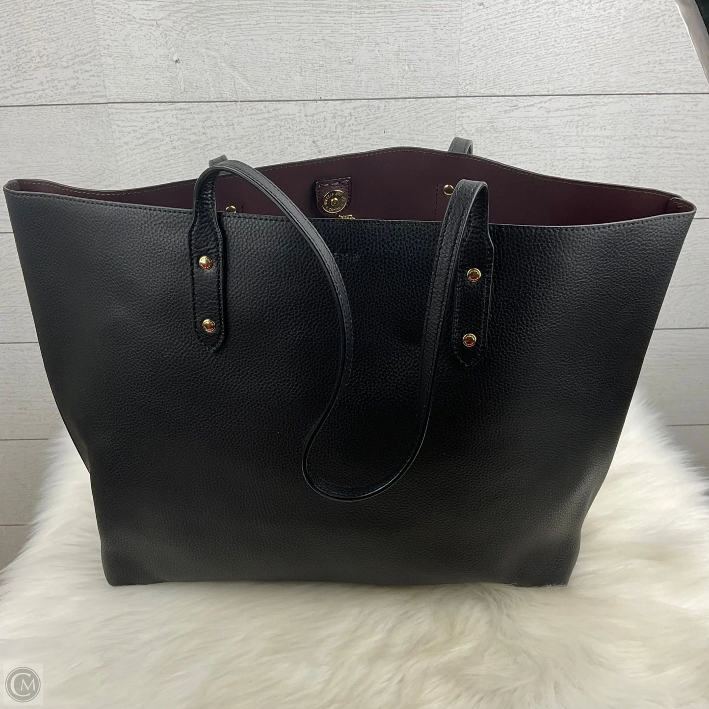 Handbag Designer By Coach, Size: Large