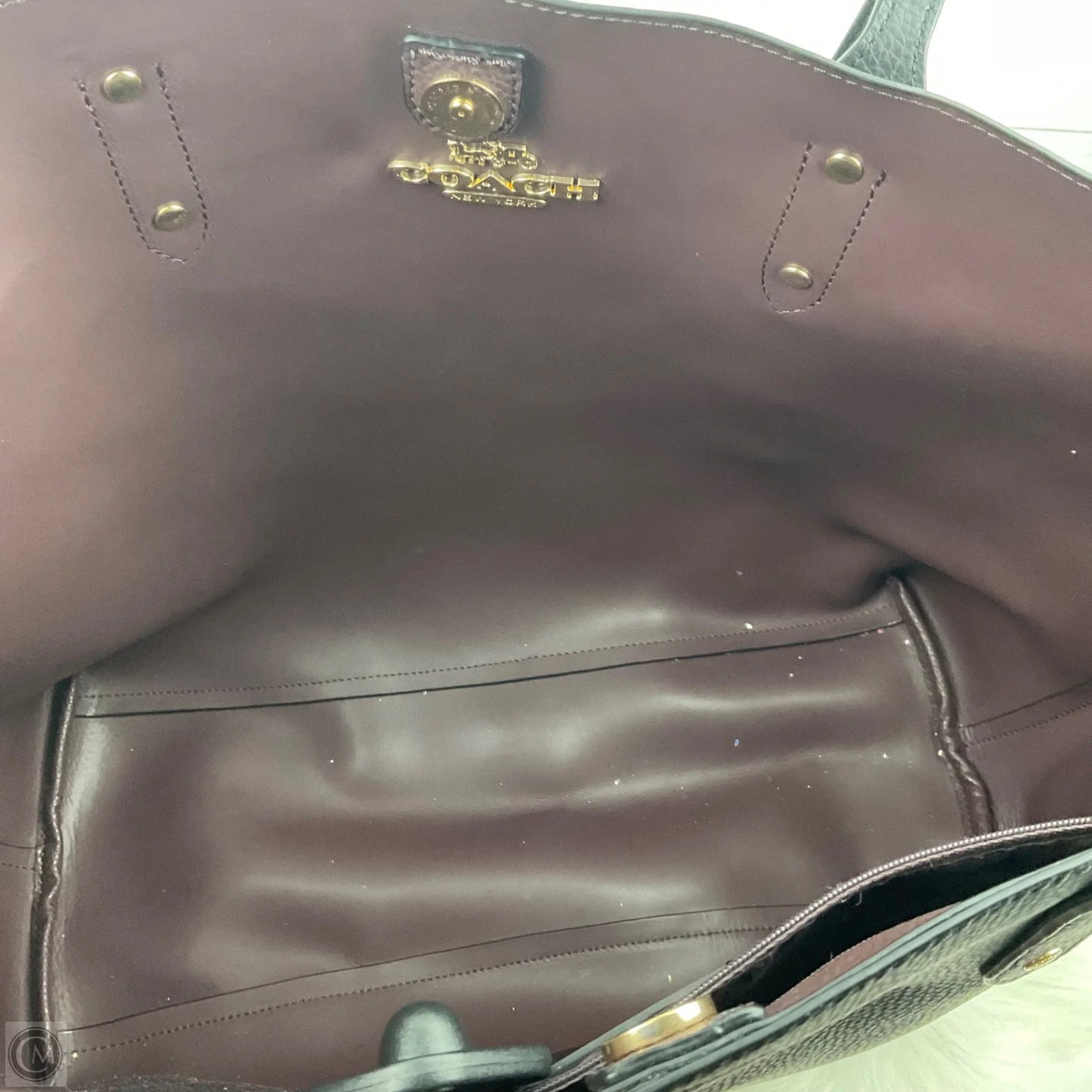 Handbag Designer By Coach, Size: Large