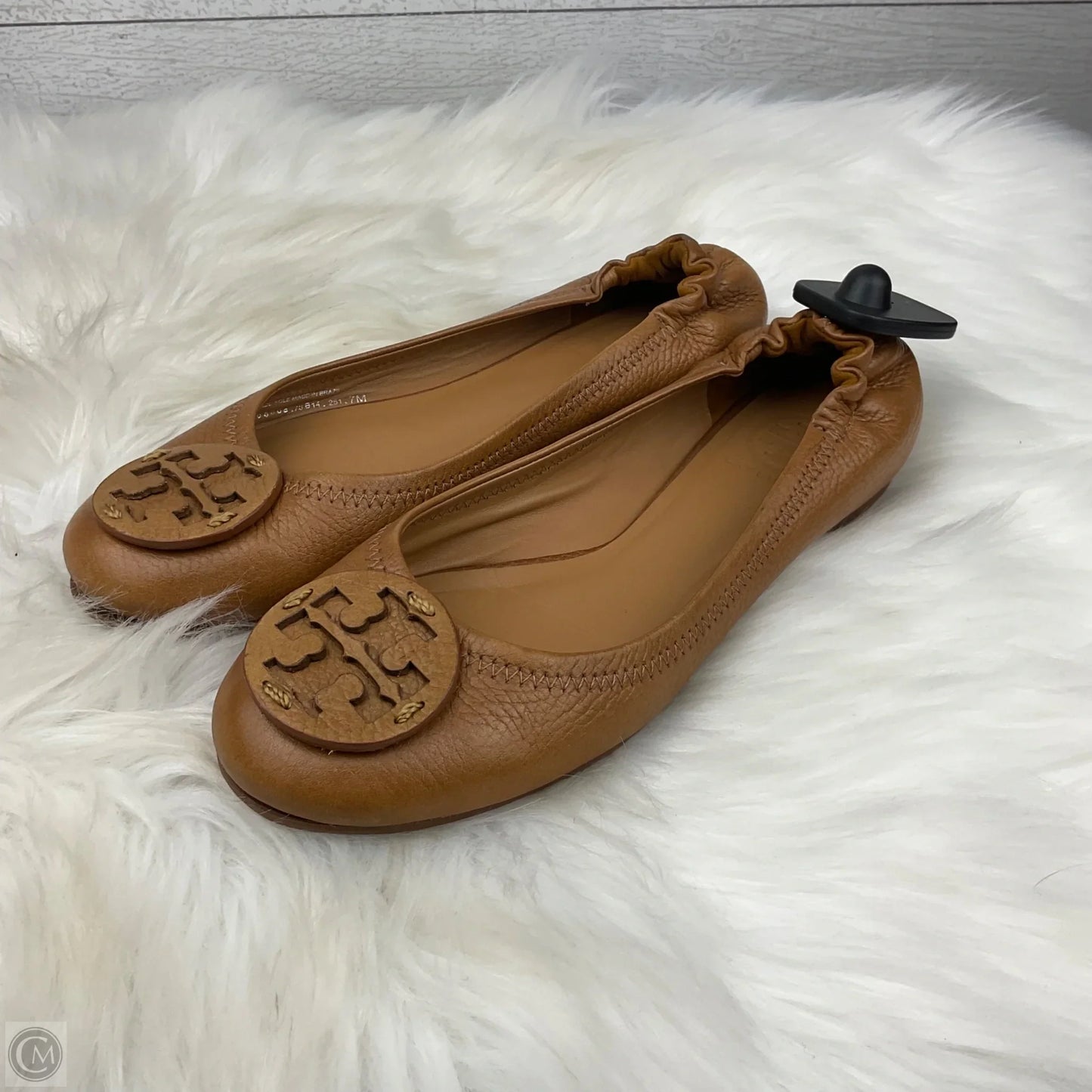 Shoes Designer By Tory Burch In Tan, Size: 7