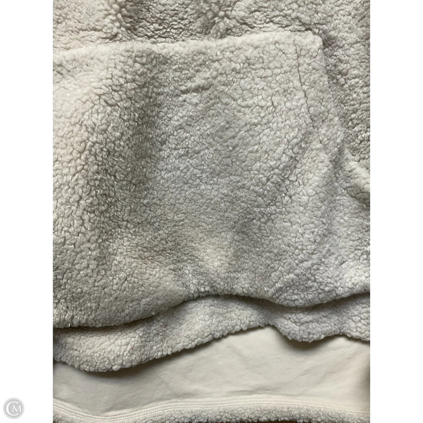 Jacket Faux Fur & Sherpa By Lululemon In Cream, Size: Xl