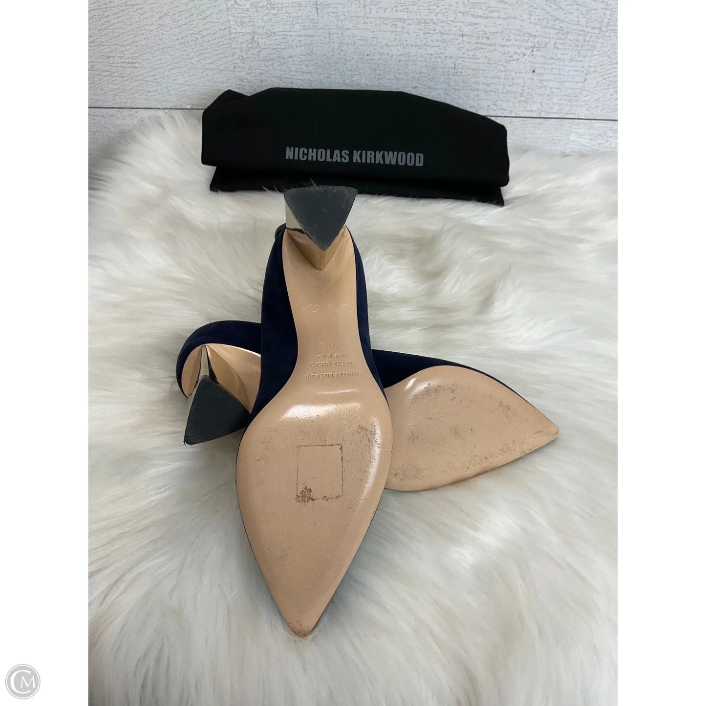 Shoes Heels Block By Cmb In Navy, Size: 6.5