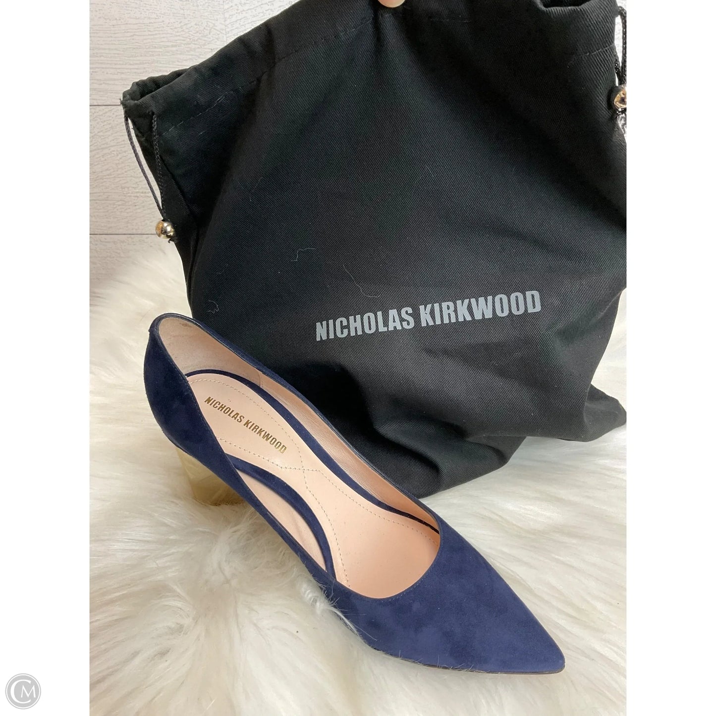 Shoes Heels Block By Cmb In Navy, Size: 6.5