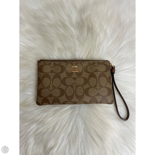 Wristlet Designer By Coach, Size: Small