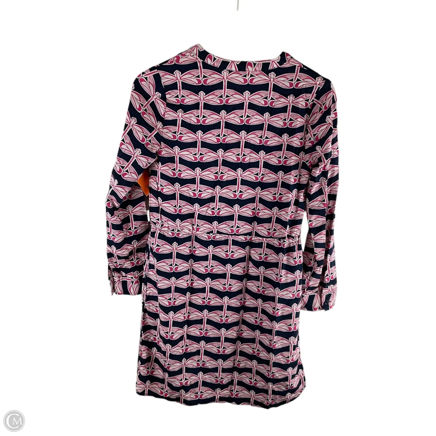 Dress Casual Midi By Crown And Ivy In Blue & Pink, Size: 2
