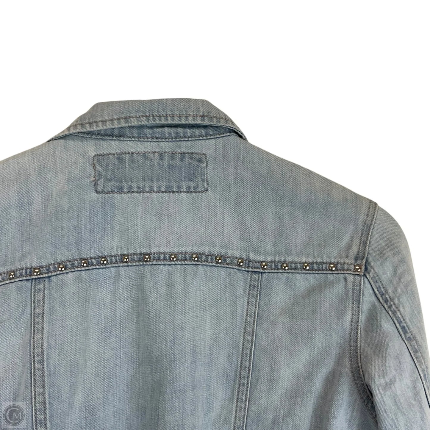 Jacket Denim By Express In Blue Denim, Size: Xs
