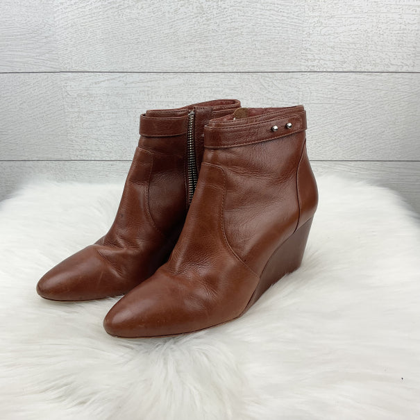 Boots Ankle Heels By Loeffler Randall In Brown, Size: 6.5