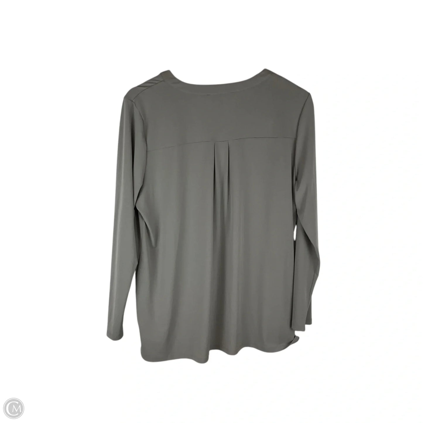 Top Long Sleeve Basic By Michael By Michael Kors In Brown, Size: Xl