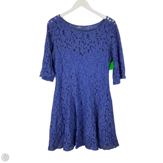 Dress Casual Midi By Free People In Blue, Size: M