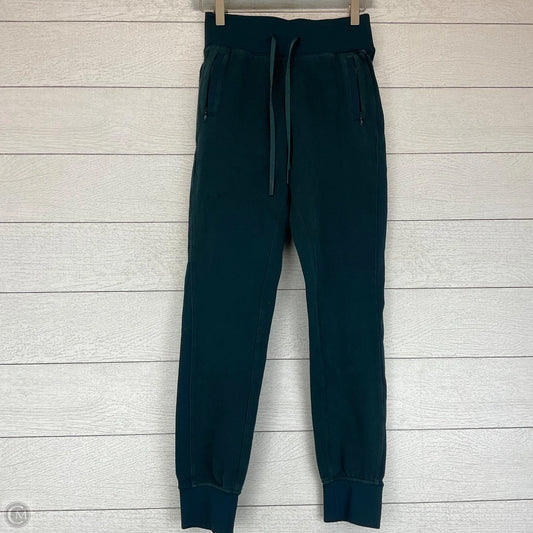 Athletic Leggings By Lululemon In Green, Size: 2