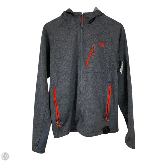 Athletic Jacket By The North Face In Grey, Size: M