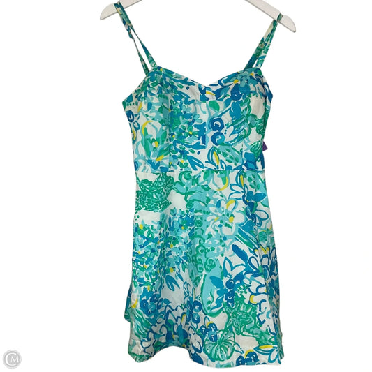 Dress Designer By Lilly Pulitzer In Blue, Size: 8