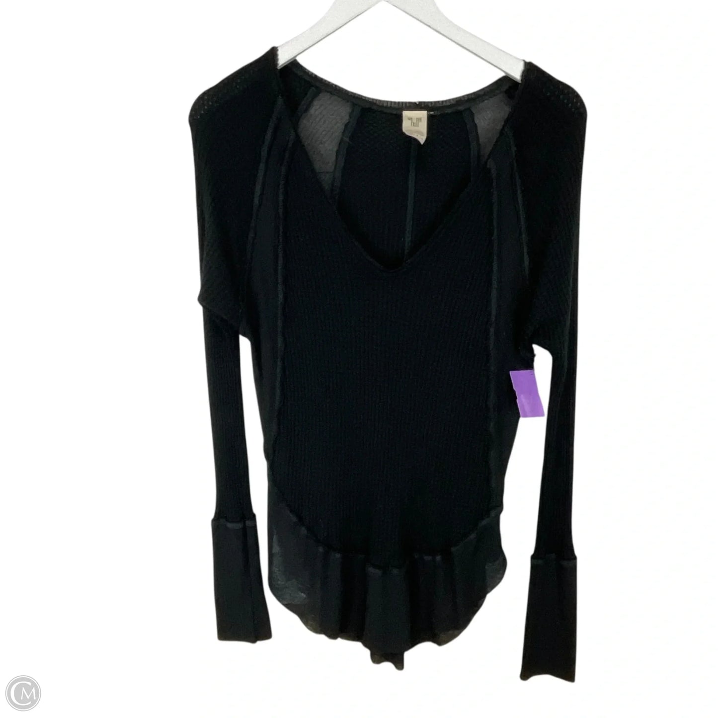 Top Long Sleeve Basic By We The Free In Black, Size: Xs