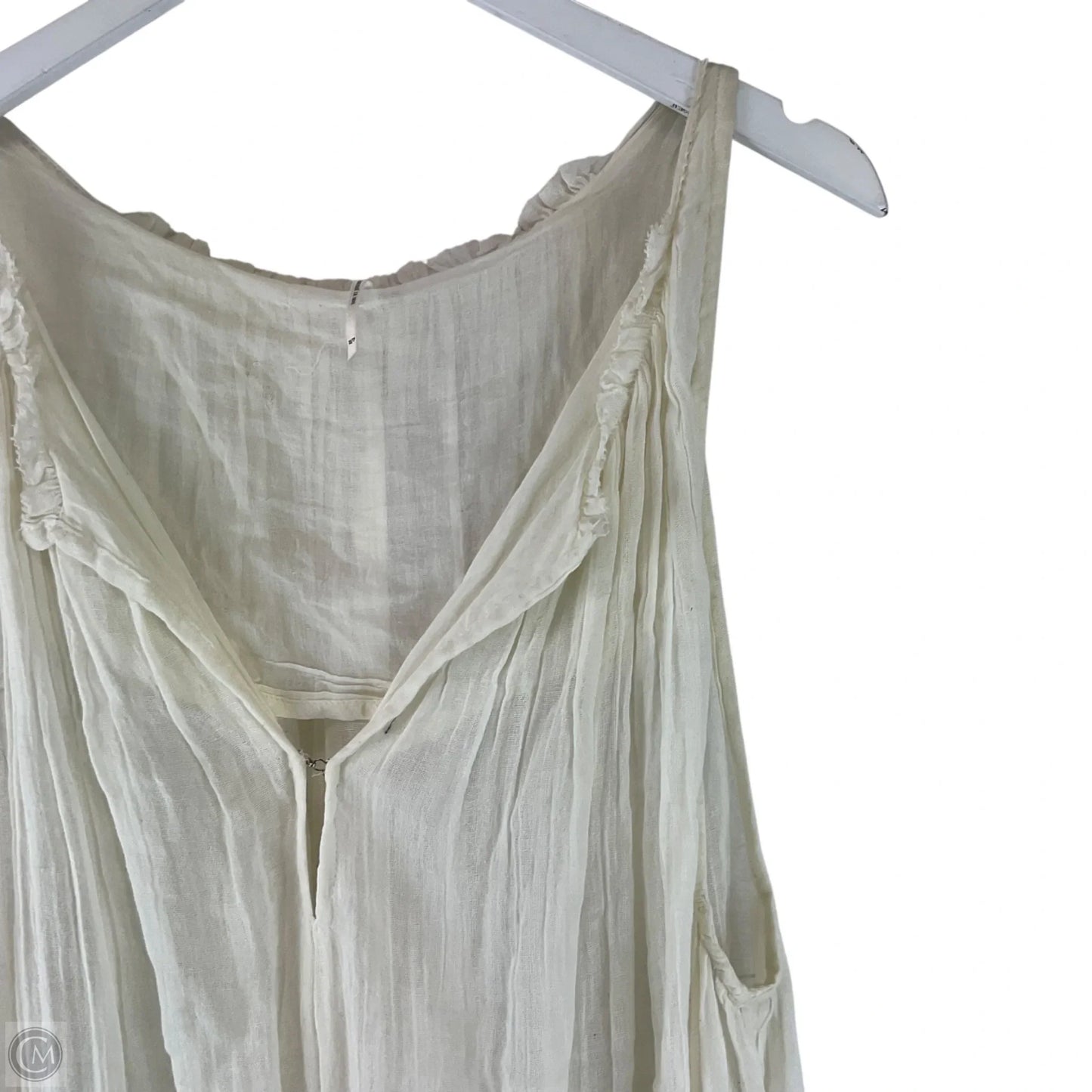 Top Sleeveless By Free People In Cream, Size: Xs