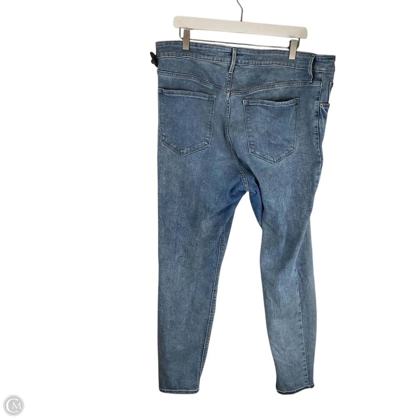 Jeans Skinny By Old Navy In Blue Denim, Size: 18
