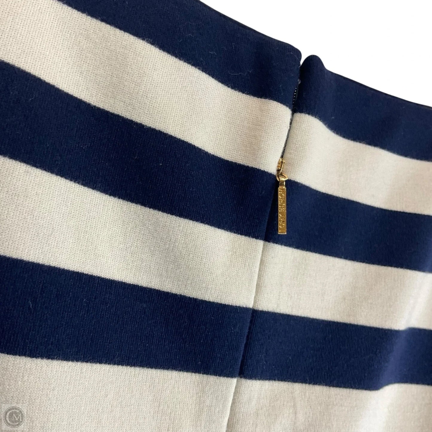 Dress Designer By Tory Burch In Striped Pattern, Size: L