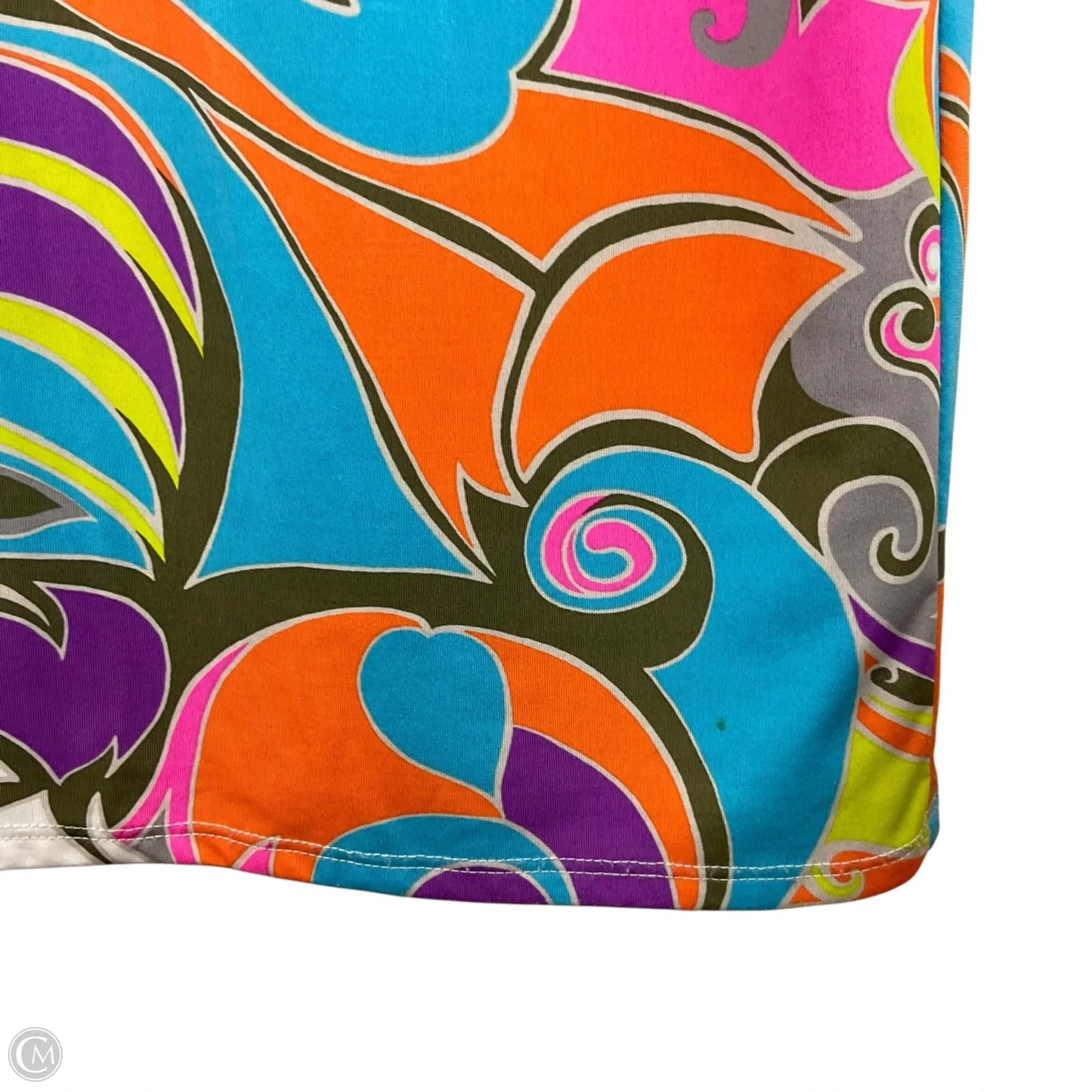 Dress Casual Midi By Trina By Trina Turk In Multi-colored, Size: 6