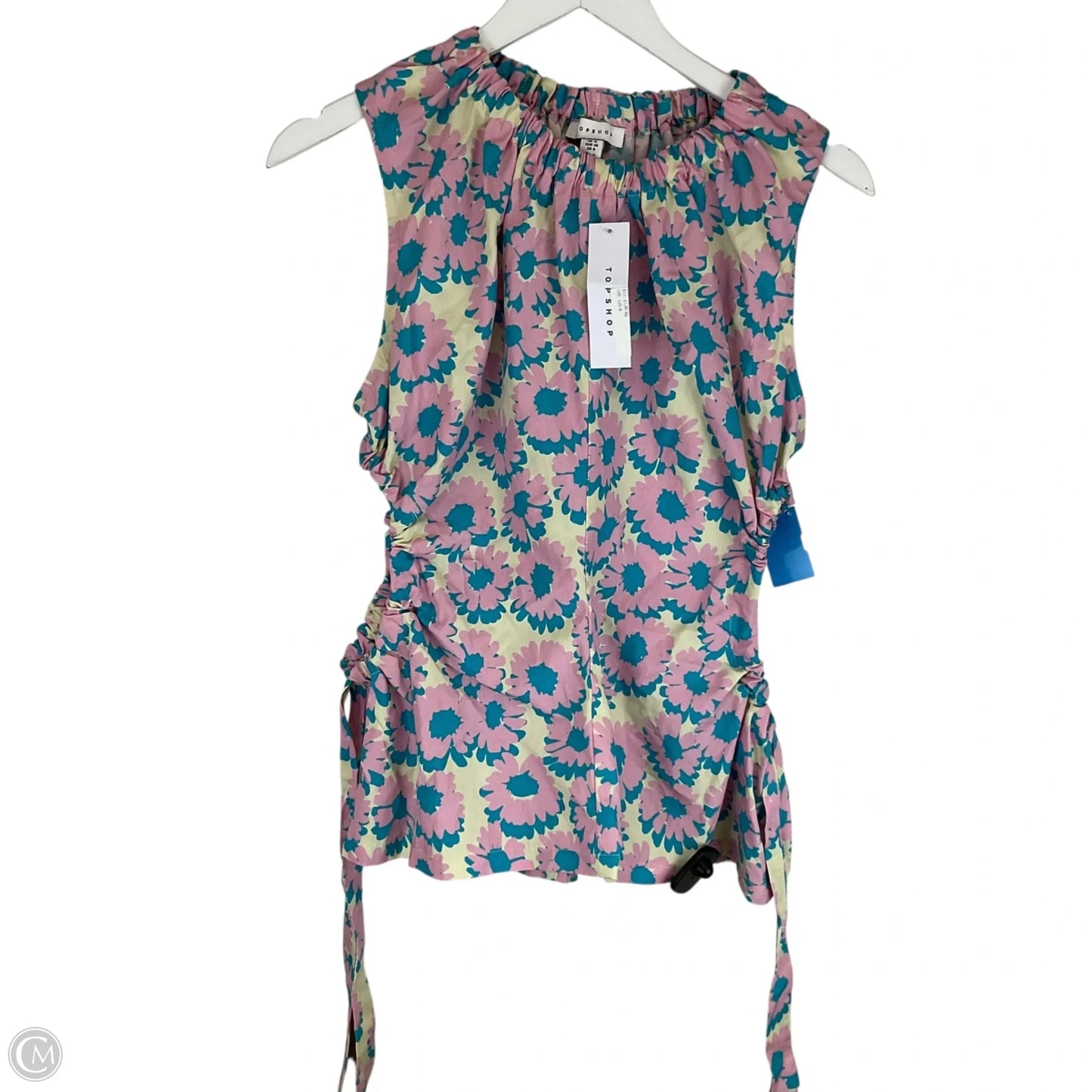 Top Sleeveless By Top Shop In Pink, Size: 8