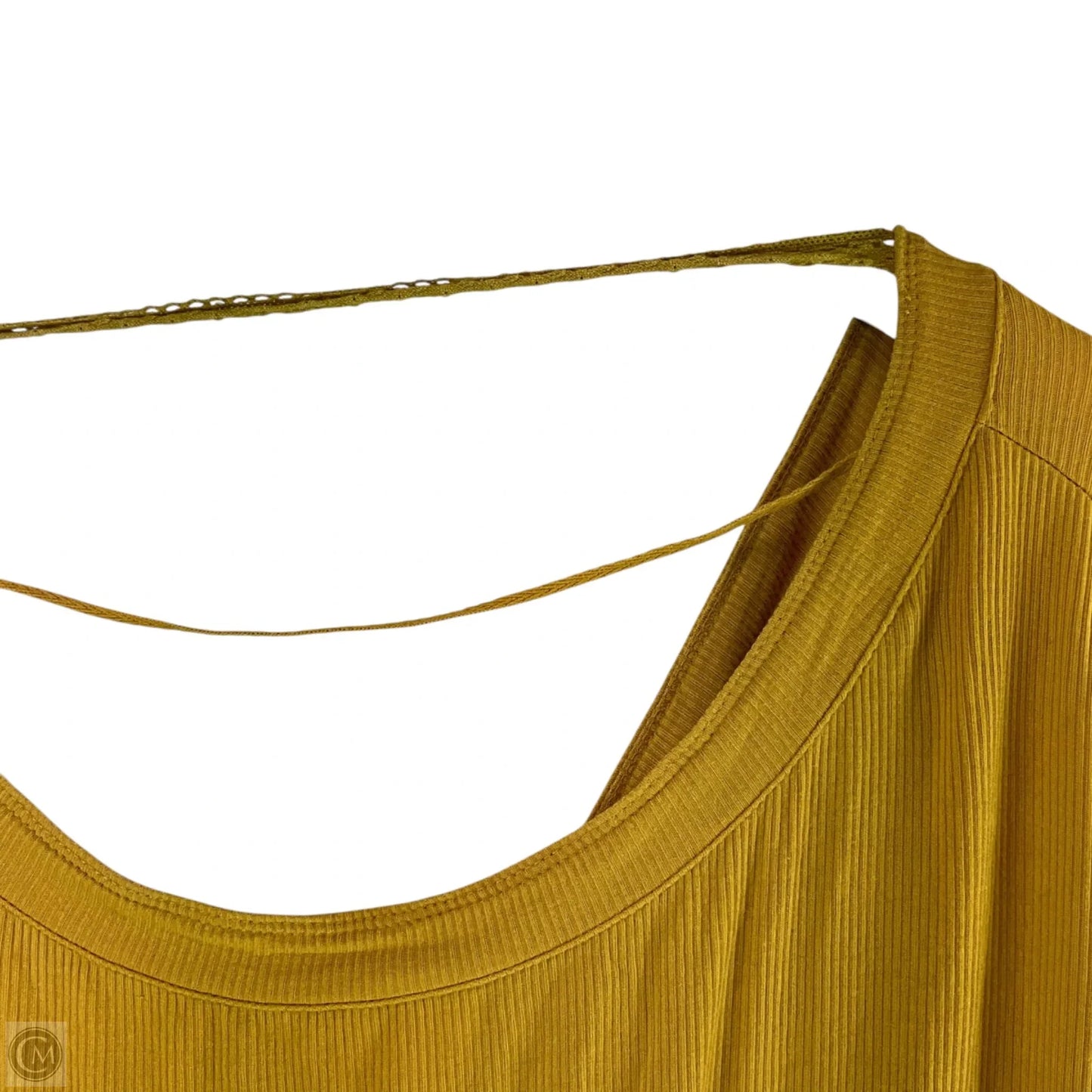Top Long Sleeve By Free People In Yellow, Size: L