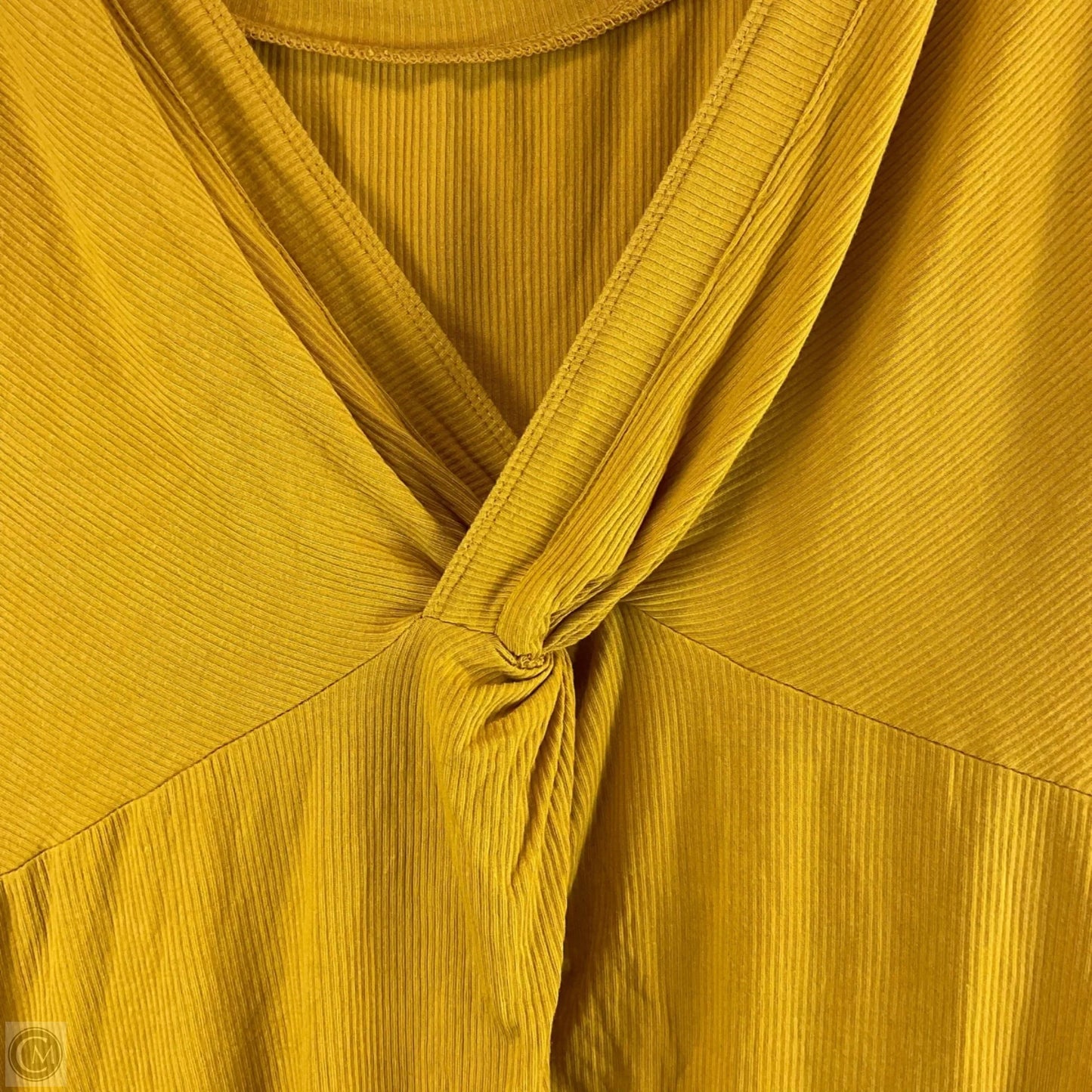 Top Long Sleeve By Free People In Yellow, Size: L
