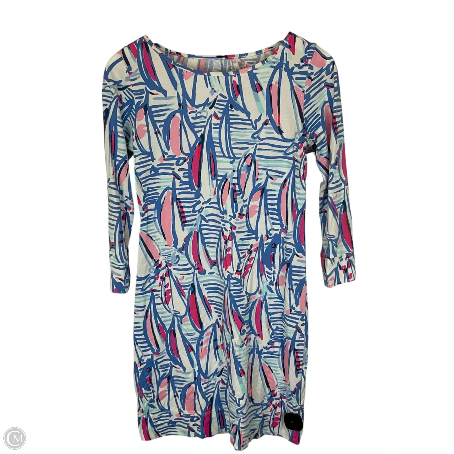 Dress Designer By Lilly Pulitzer In Blue, Size: Xs