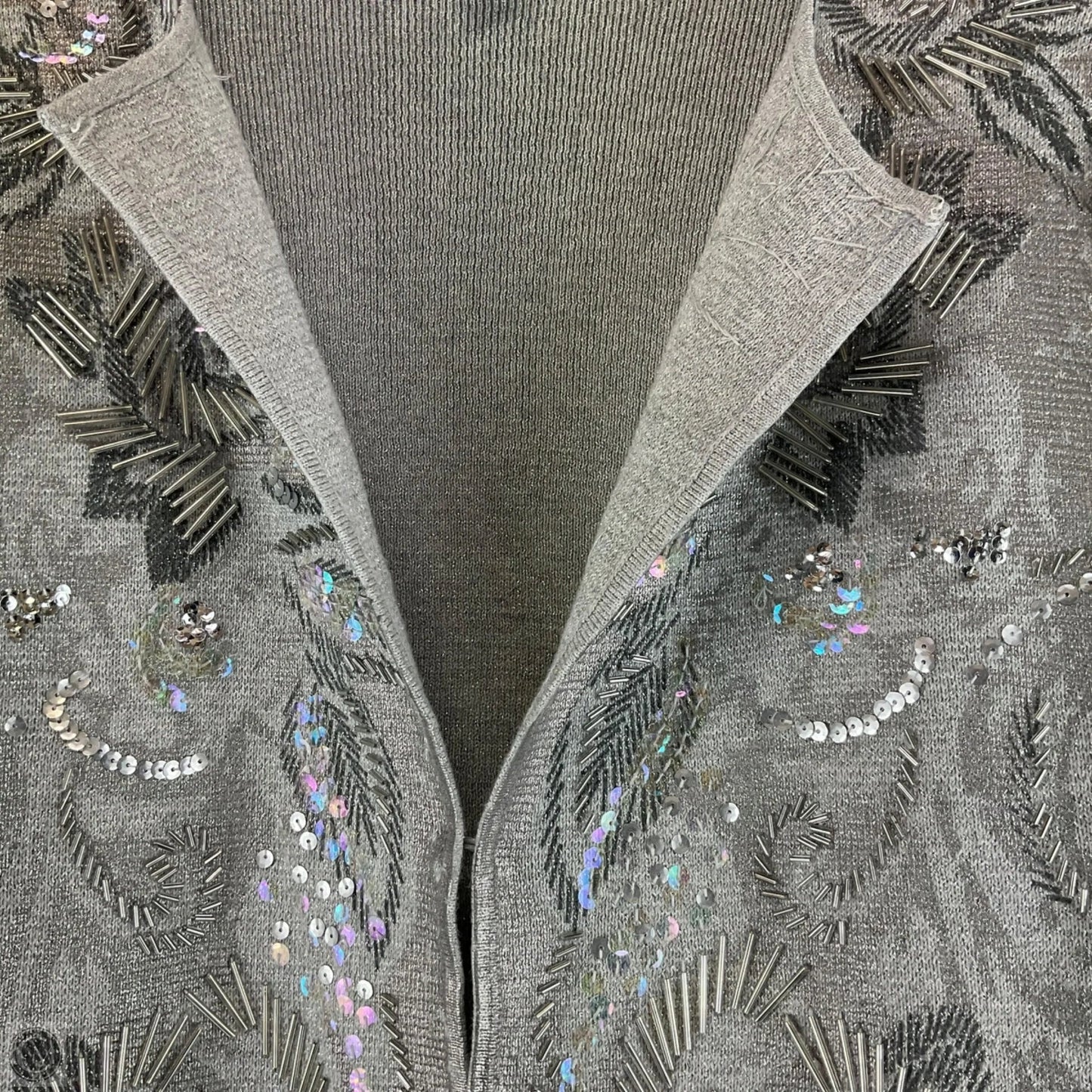 Cardigan By Chicos In Grey, Size: S