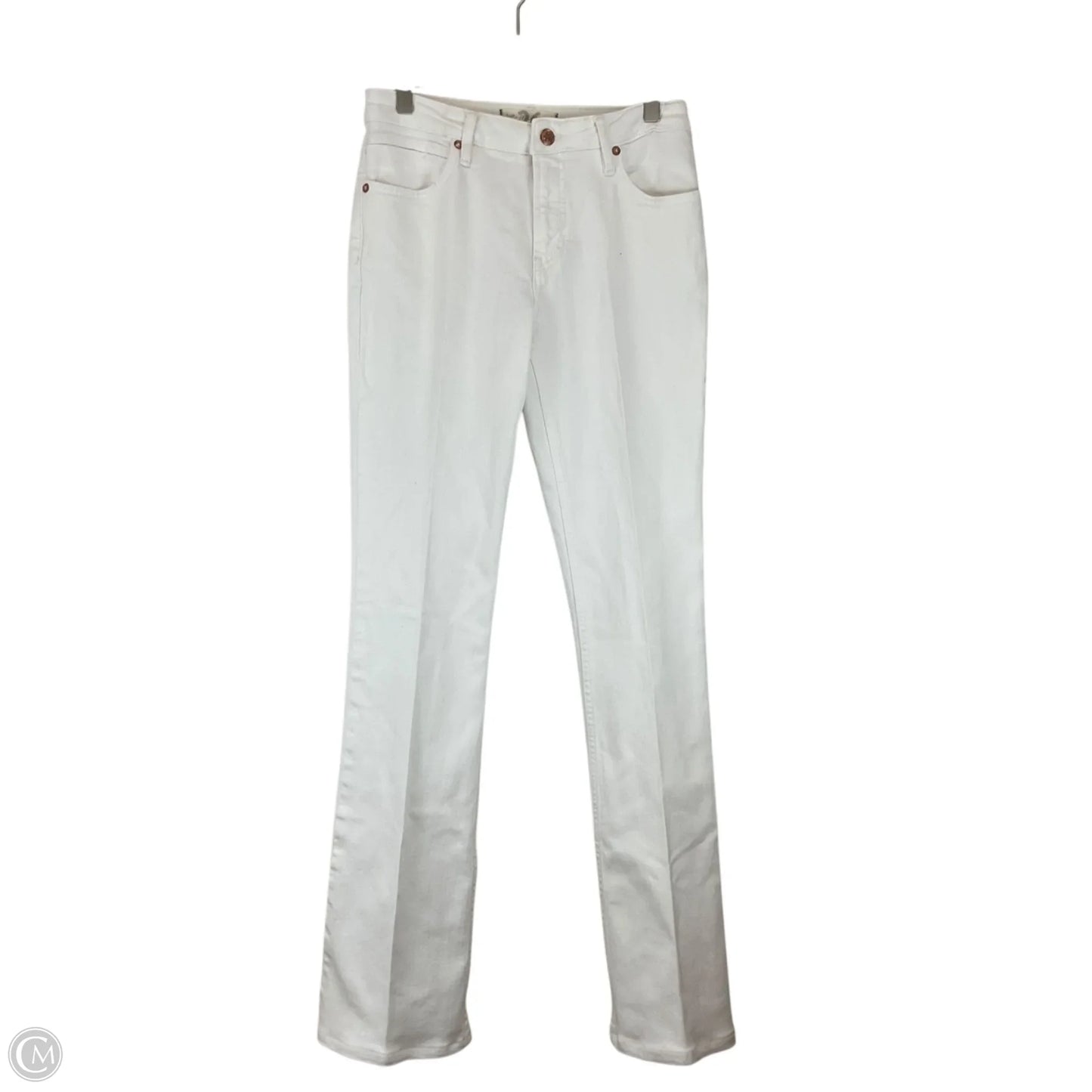 Jeans Flared By Free People In White, Size: 4