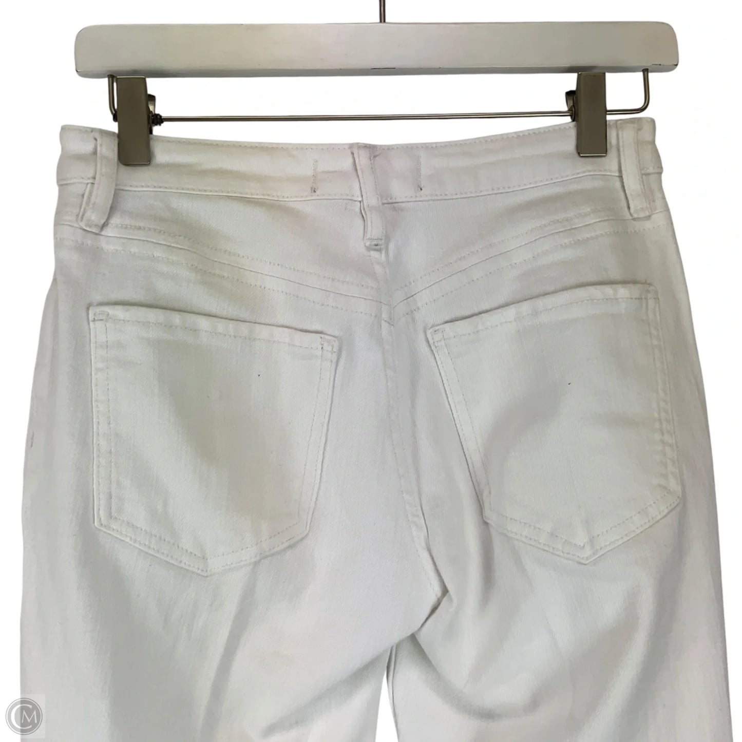 Jeans Flared By Free People In White, Size: 4