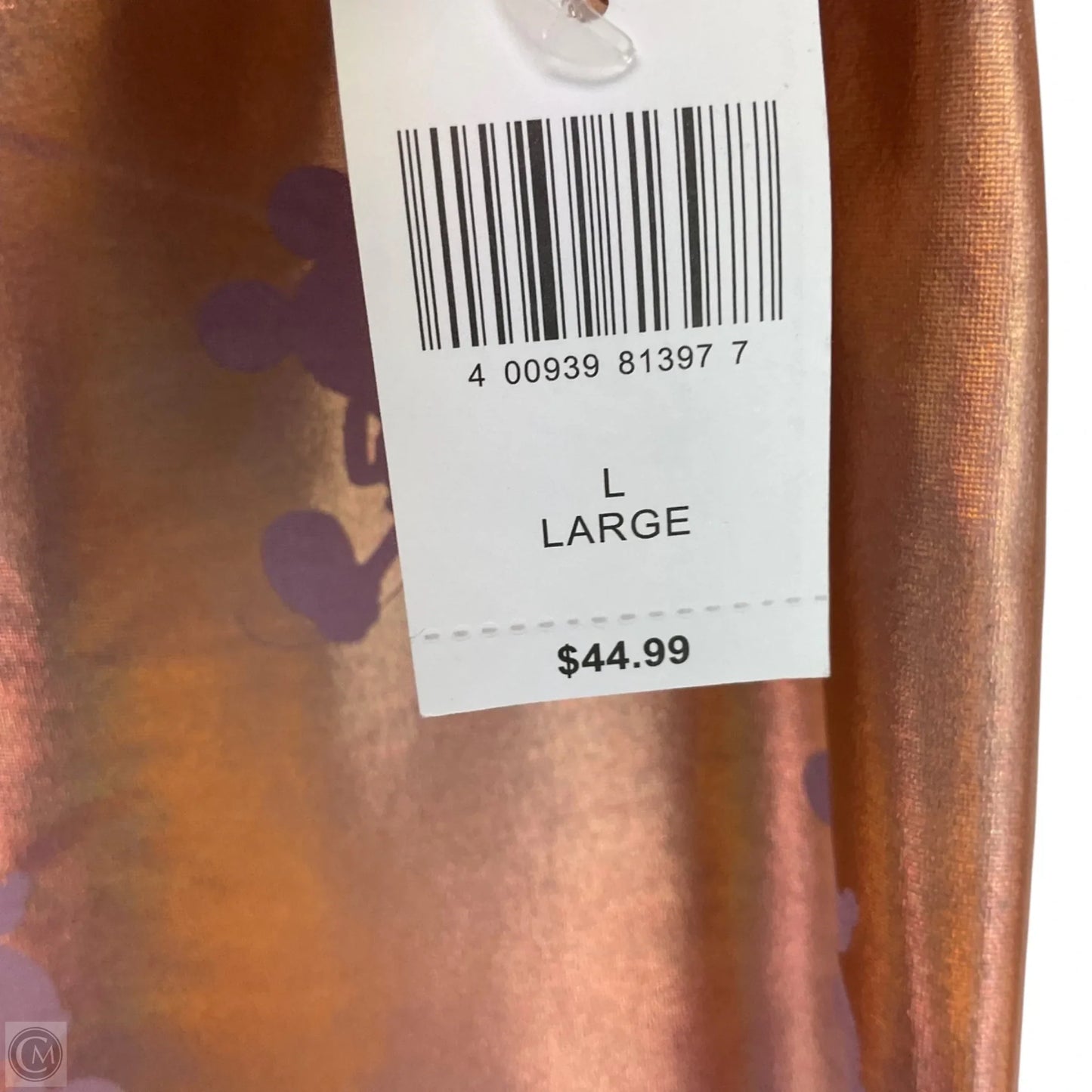 Pants Leggings By Disney Store In Gold, Size: L