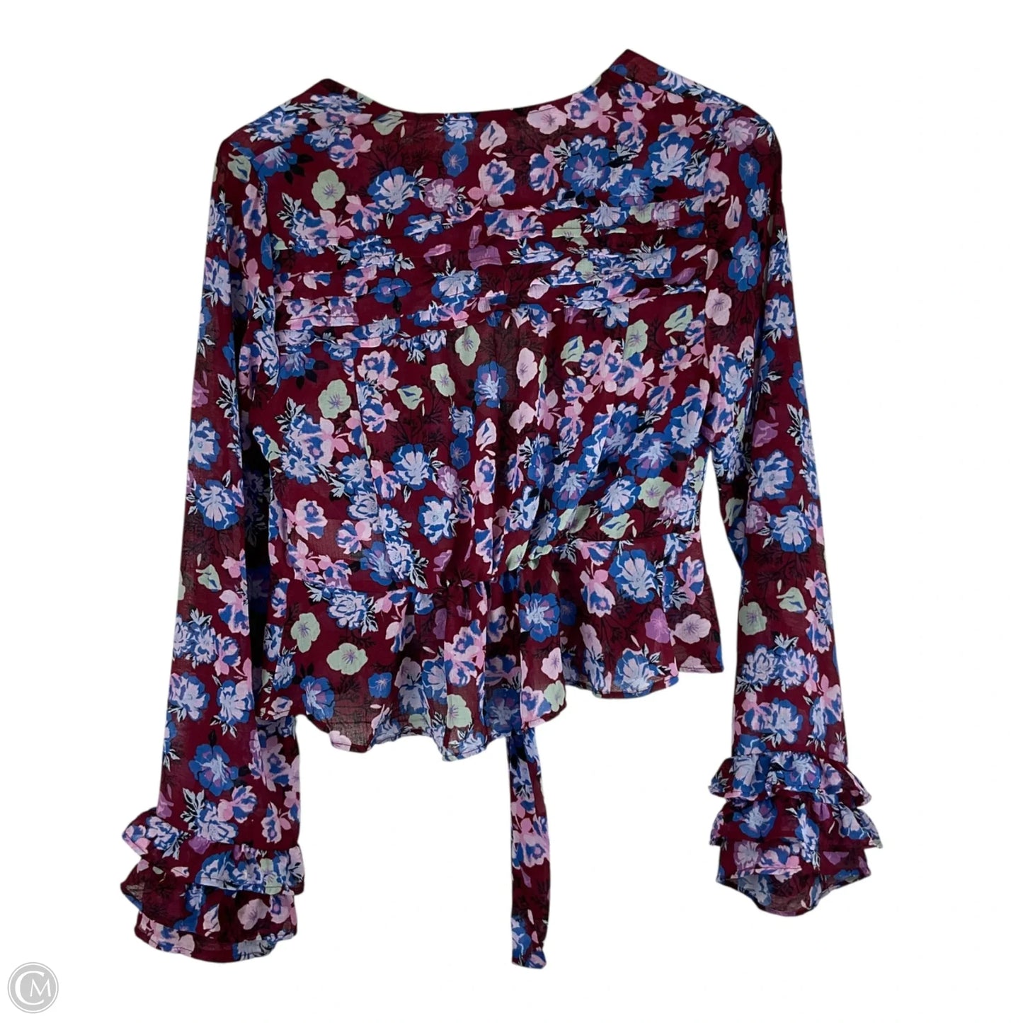 Top Long Sleeve By Free People In Red, Size: Xs