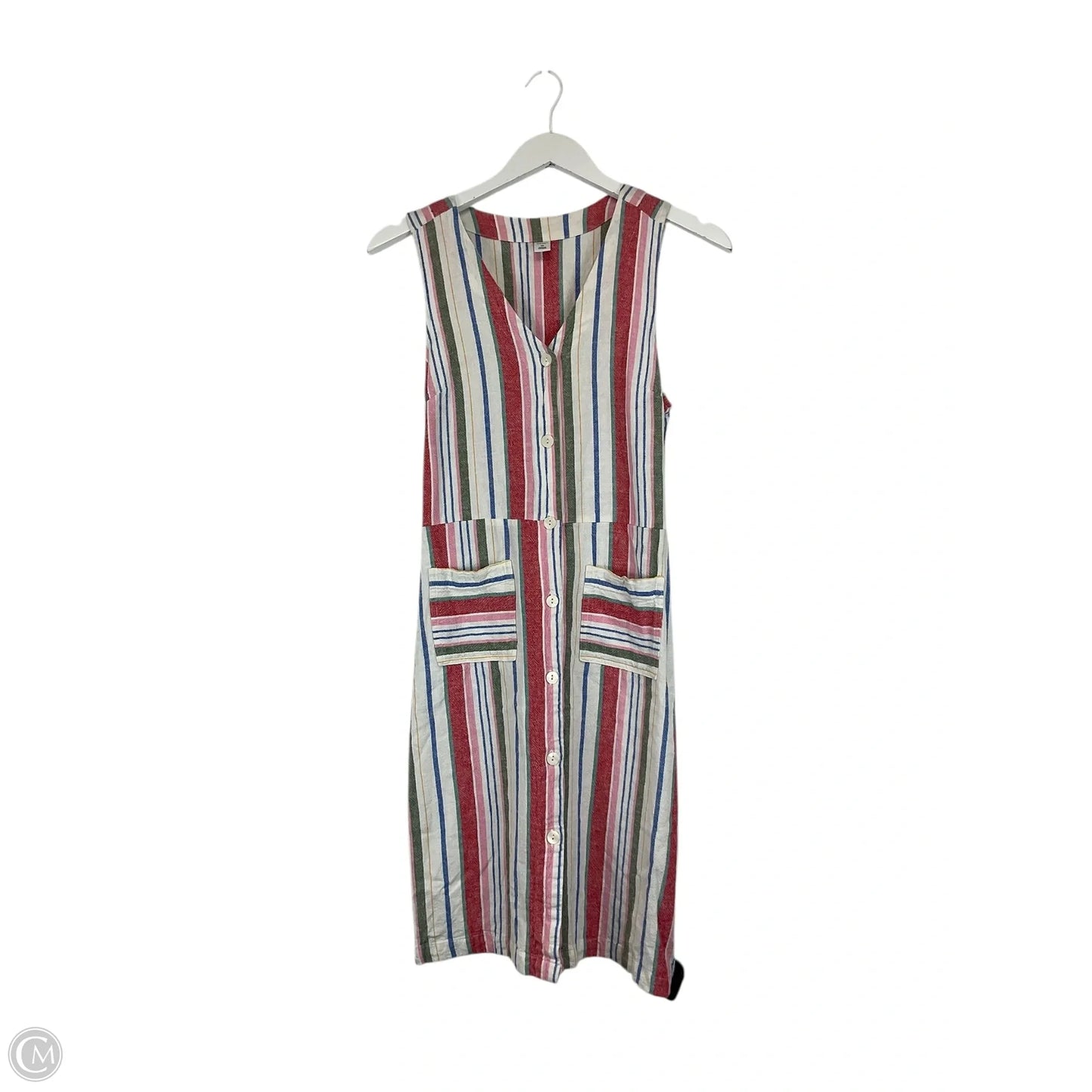 Dress Casual Short By Old Navy In Striped Pattern, Size: Xs