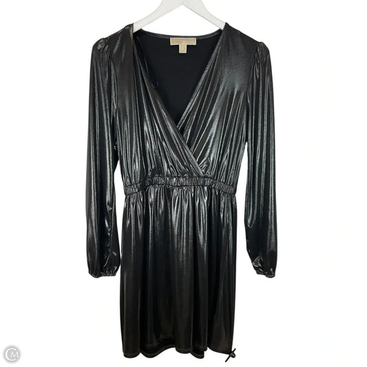 Dress Casual Short By Michael By Michael Kors In Silver, Size: S